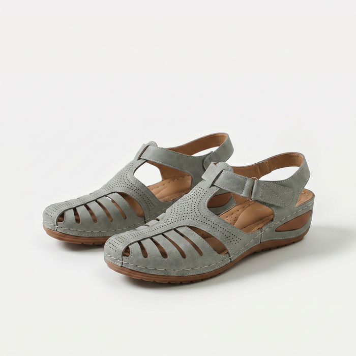 Leni – Komfort Sandalen mit sanfter Erhöhung  - By Qivii