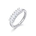 Leona Radiant Diamond Wedding Ring