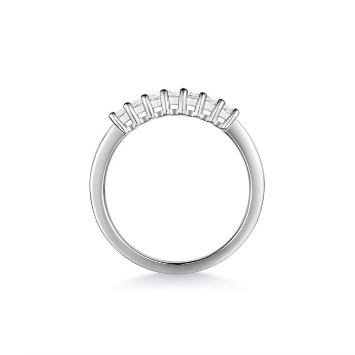 Leona Radiant Diamond Wedding Ring