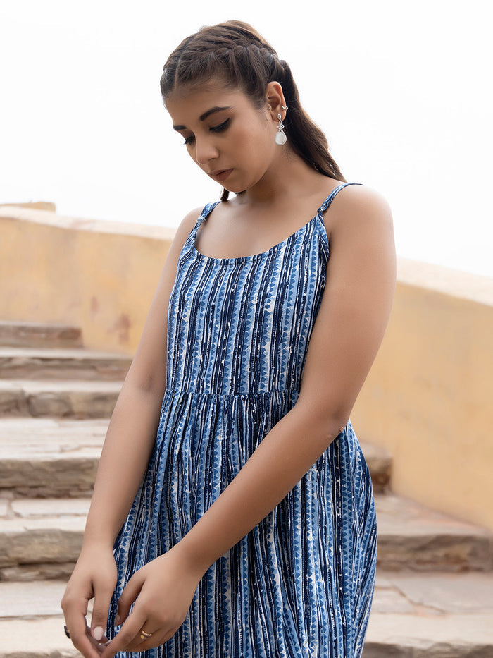 Lily Indigo Dress