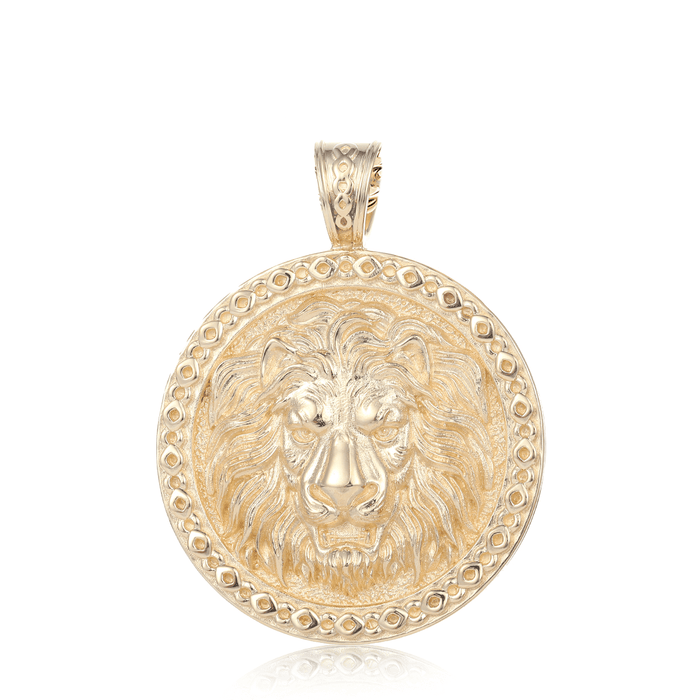Lion Head Medallion 2 | Pattern Border