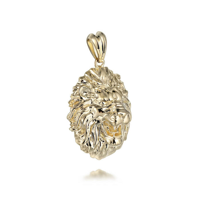Lion Head Pendant-pendant charm-lirysjewelry