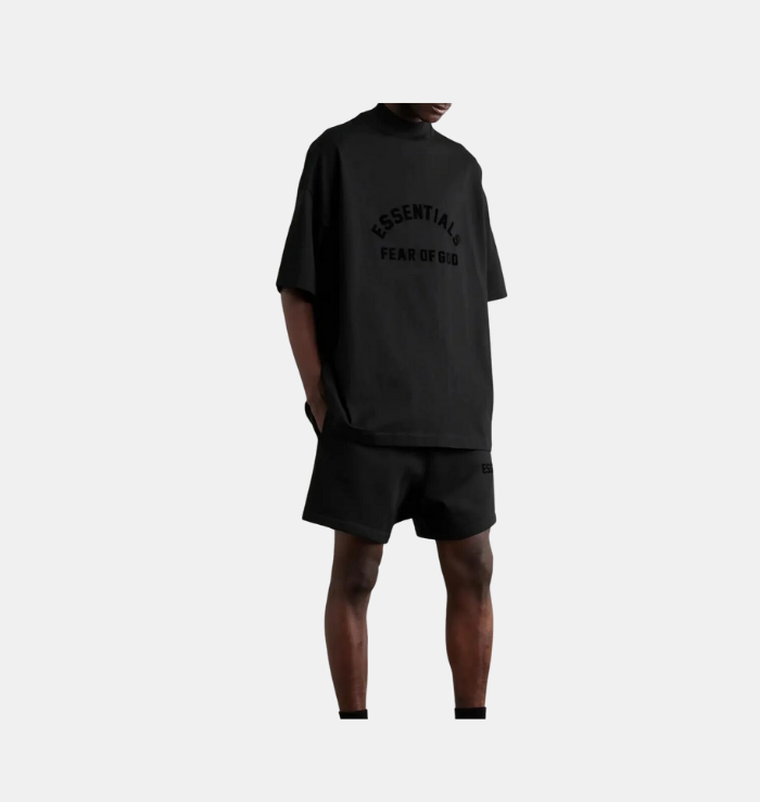 Logo Heavyweight T-Shirt / Shorts / Set ¨C JET Black  - By Qivii
