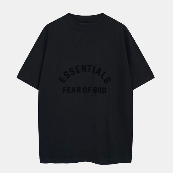 Logo Heavyweight T-Shirt / Shorts / Set ¨C JET Black  - By Qivii