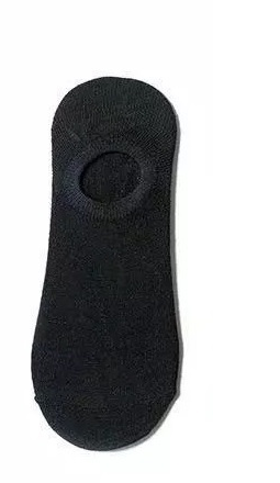 Low Cut Invisible No Show Black Breathable Lightweight Cotton Summer Liner Socks | 8 Pack |  By The Clique