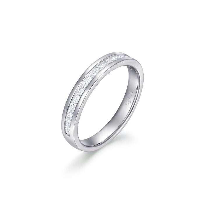 Lucia Princess Diamond Wedding Ring