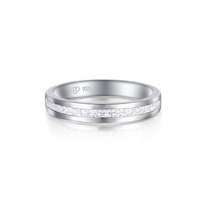Lucia Princess Diamond Wedding Ring