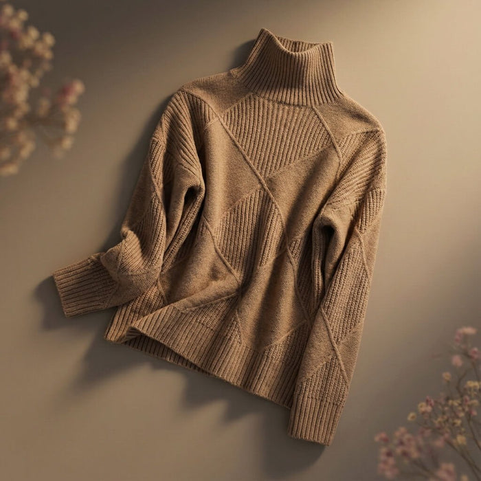 Lucy Knit Merino Sweater  - By Qivii