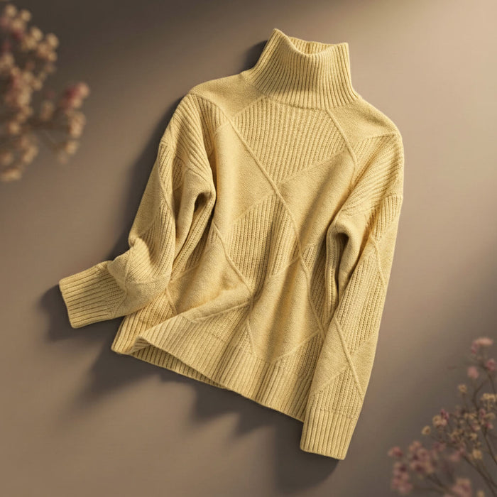 Lucy Knit Merino Sweater  - By Qivii
