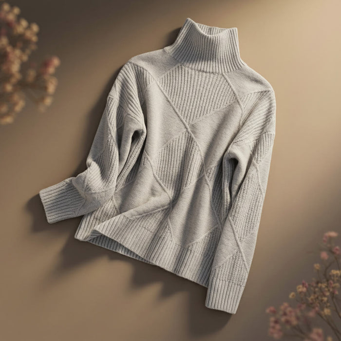 Lucy Knit Merino Sweater  - By Qivii