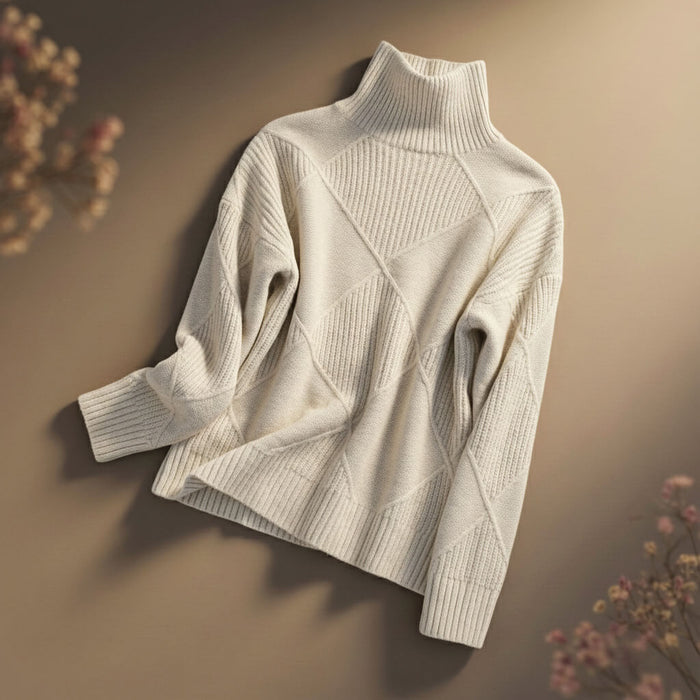Lucy Knit Merino Sweater  - By Qivii