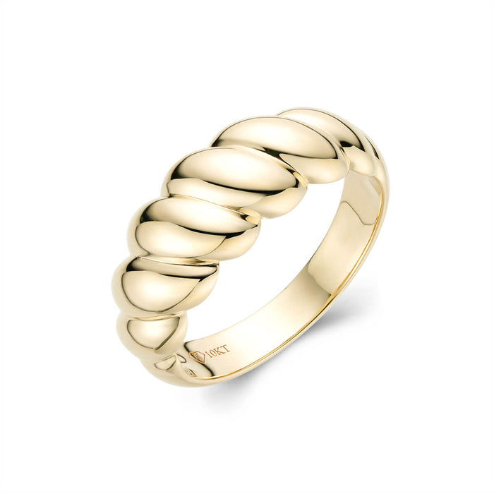 Womens Twist Pattern Ring-ring-lirysjewelry