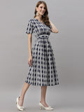 Marie Indigo Dress