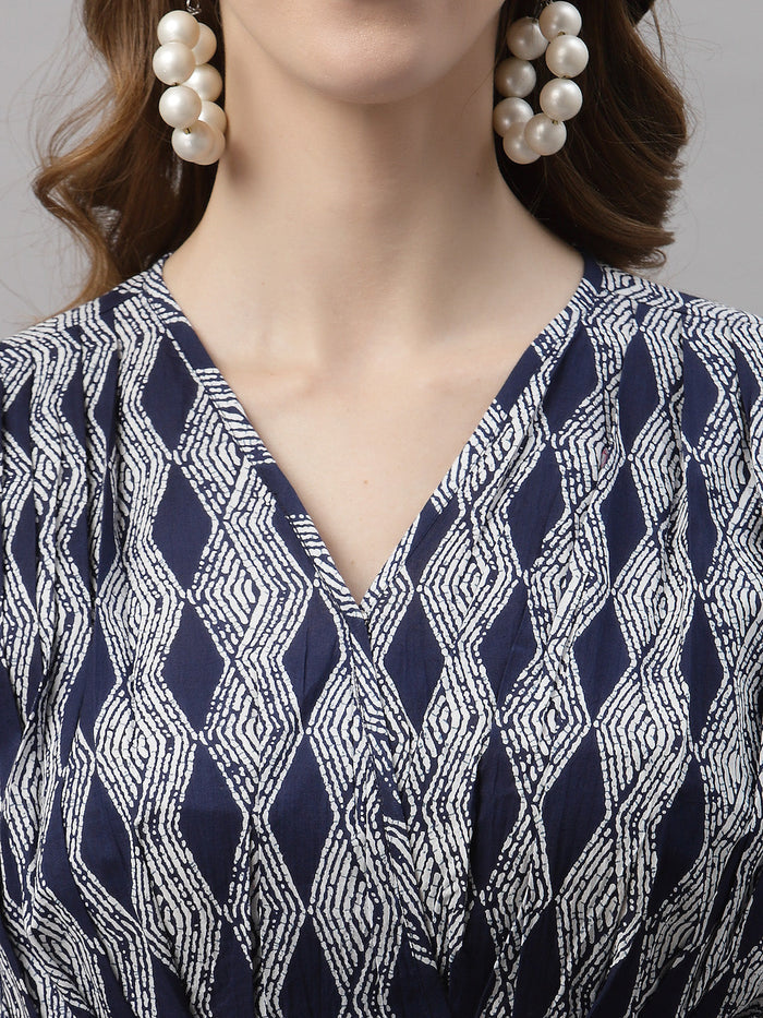 Marie Indigo Dress