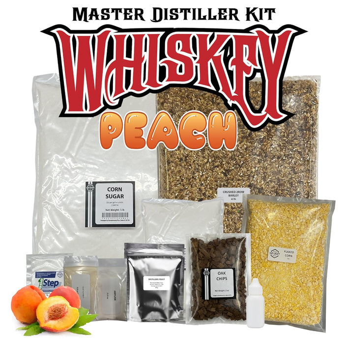 Master Distillers Georgia Peach Whiskey Recipe Mash Kit