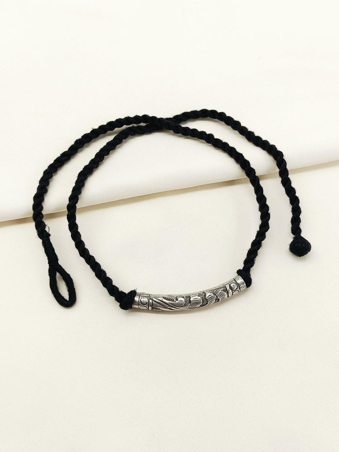 Meehika Black Oxidized Bajubandh