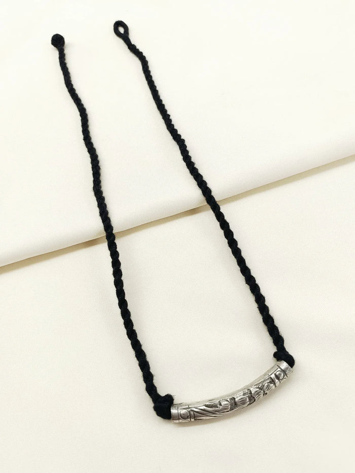 Meehika Black Oxidized Bajubandh