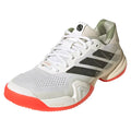 Men's Barricade 14 Shoes White and Carbon
