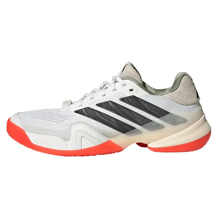 Men's Barricade 14 Shoes White and Carbon