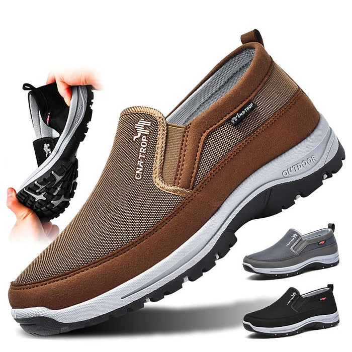 Men's Breathable Slip-On Outdoor Shoes – Lightweight and Durable Walking Loafers for Everyday Comfort