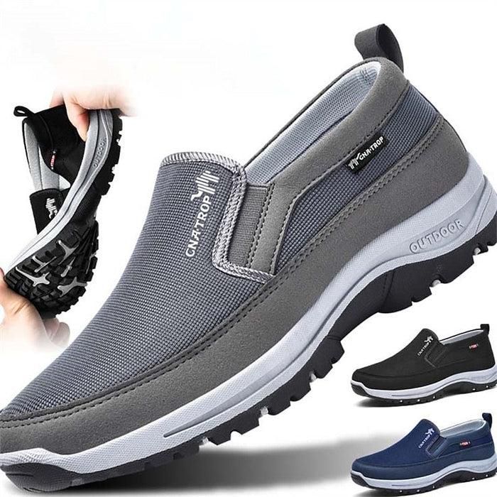 Men's Breathable Slip-On Outdoor Shoes – Lightweight and Durable Walking Loafers for Everyday Comfort