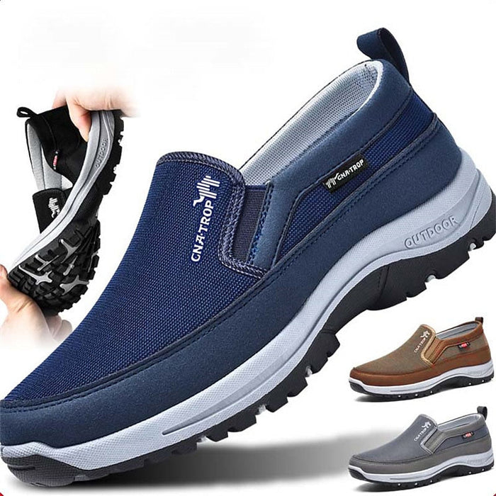 Men's Breathable Slip-On Outdoor Shoes – Lightweight and Durable Walking Loafers for Everyday Comfort