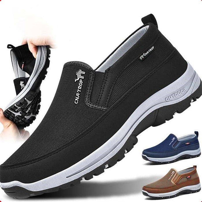 Men's Breathable Slip-On Outdoor Shoes – Lightweight and Durable Walking Loafers for Everyday Comfort