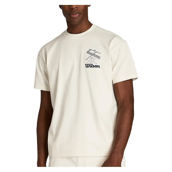 Men's Classic Graphic Tee Sandrift and Classic Navy