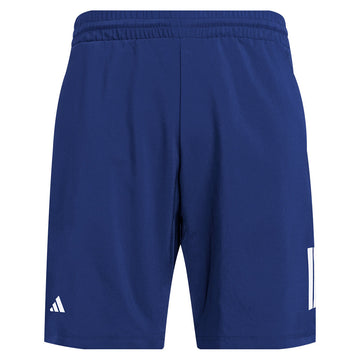 Men's Club 3 Stripe 9 inch Short Dark Blue
