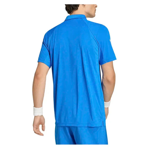 Men's Club 3 Stripe Polo Glory Blue