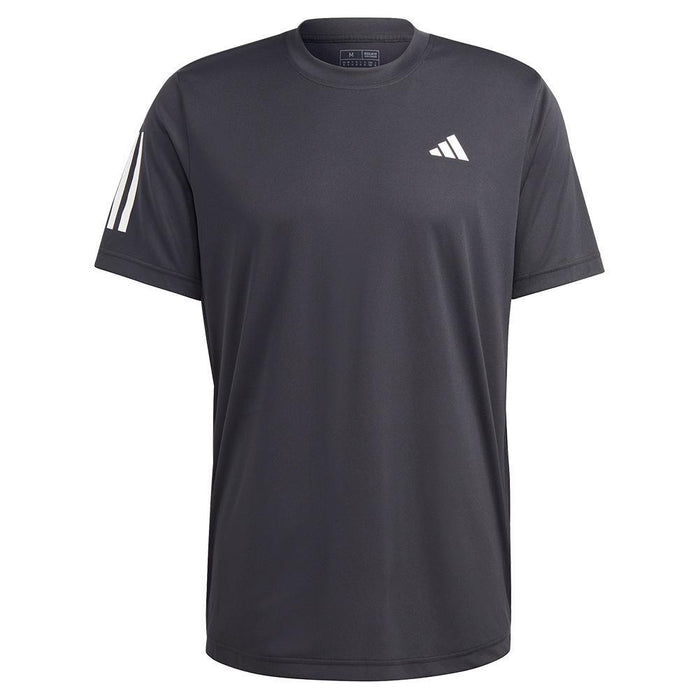 Men's Club 3 Stripe Top Black