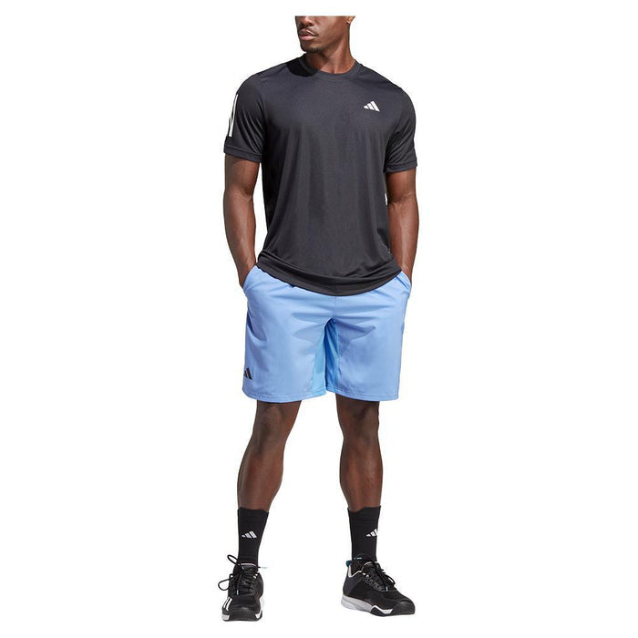 Men's Club 3 Stripe Top Black