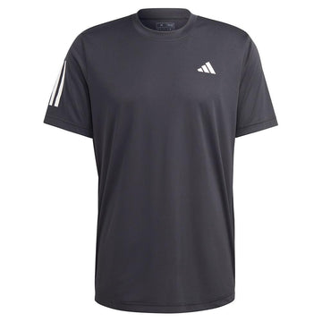 Men's Club 3 Stripe Top Black
