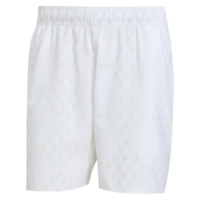 Men's Club Graphic 7 Inch Short White and Dash Grey