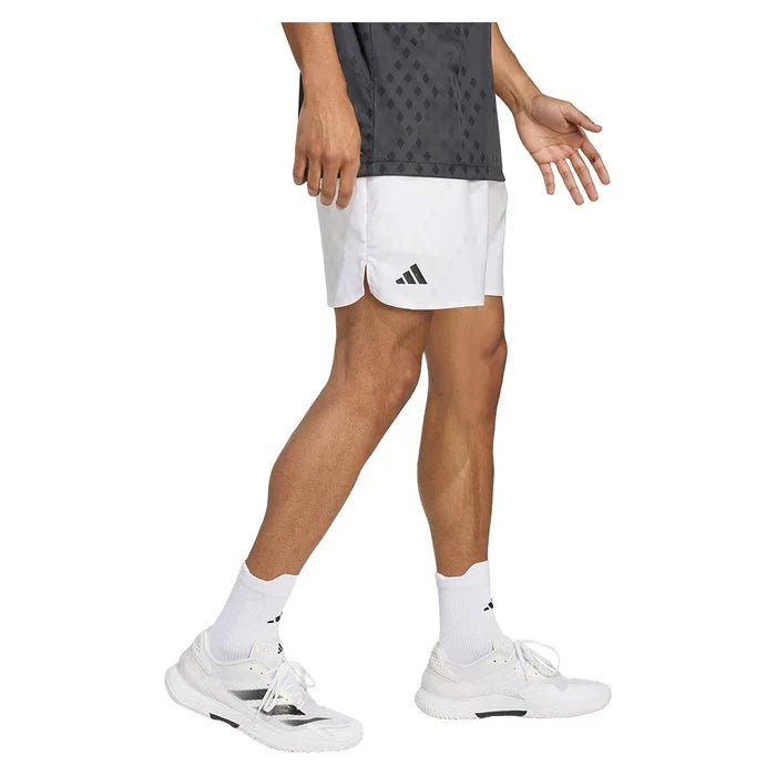 Men's Club Graphic 7 Inch Short White and Dash Grey