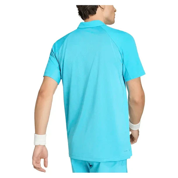 Men's Club Polo Signal Cyan