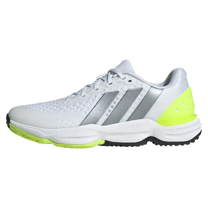 Men's Court Pickleball Shoes White and Tech Grey Metallic