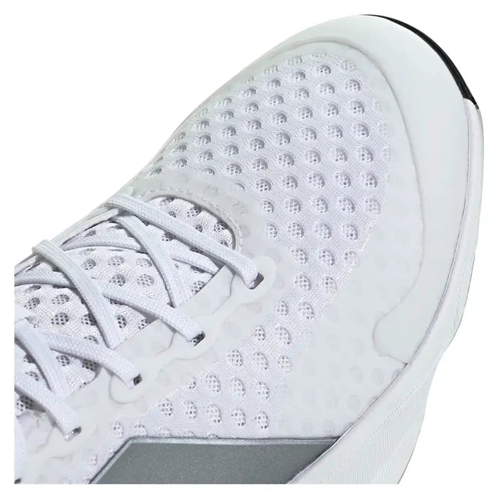 Men's Court Pickleball Shoes White and Tech Grey Metallic