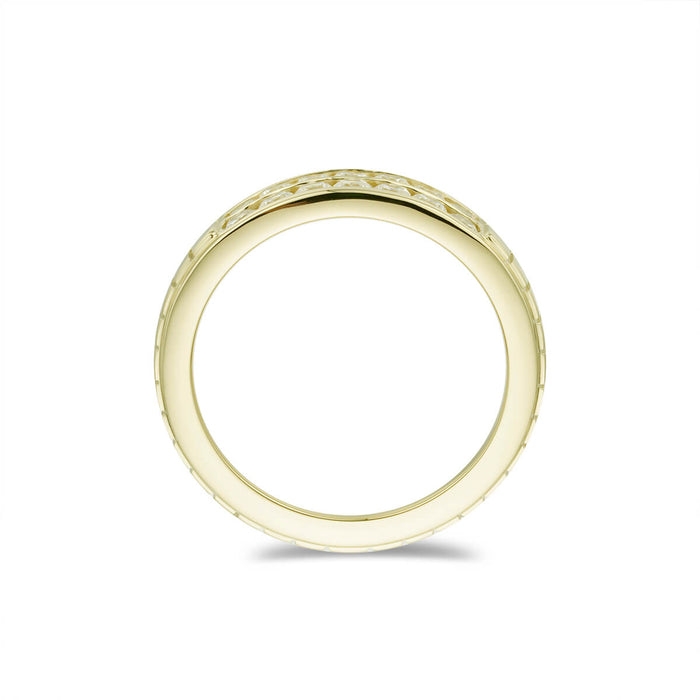 Mens Double channeled Wedding Band-ring-lirysjewelry