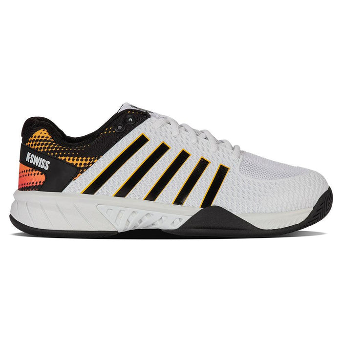 Men's Express Light Wide Pickleball Shoes White and Daffodil