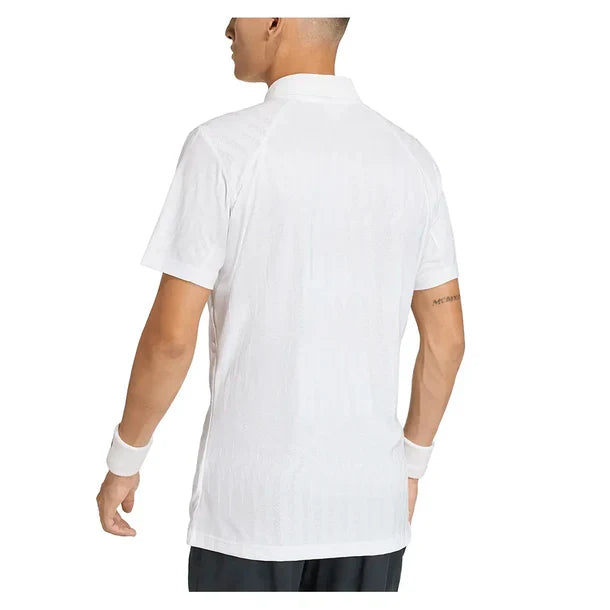 Men`s Freelift Tennis Polo White