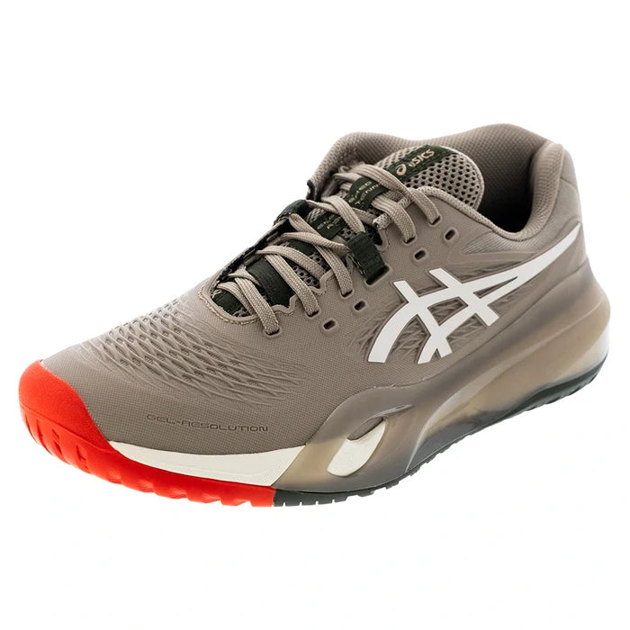 Men's GEL-Resolution X Shoes Greige and Soft Oat