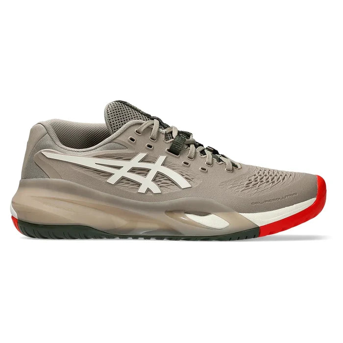 Men's GEL-Resolution X Shoes Greige and Soft Oat