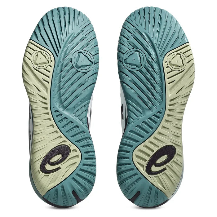 Men's GEL-Resolution X Shoes White and Dark Aubergine