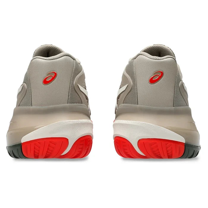 Men's GEL-Resolution X Wide Shoes Greige and Soft Oat