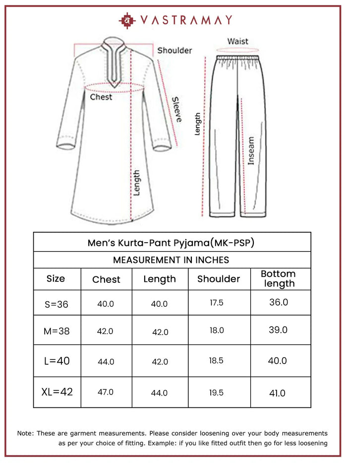 Men's Grey Rayon Kurta, Pyjama And Dupatta Set.