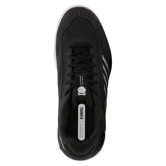 Men's Hypercourt Express 3 Shoes Black and White