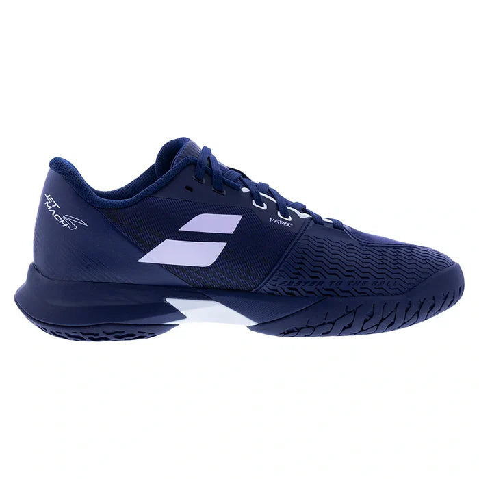 Men's Jet Mach 4 All Court Tennis Shoes Dark Blue and White