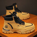 Men's Loden High-Shank Work Boot - British-Inspired Waterproof Leather - Anti-Slip & Ankle Support