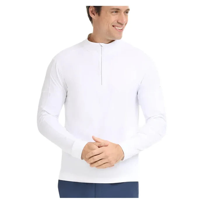 Men's Mock Zip Tennis Top